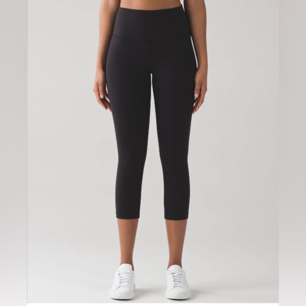Lululemon Wunder Under Hi-Rise Crop Legging Sz 6